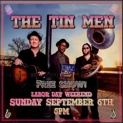 The Tin Men free show in the pavilion