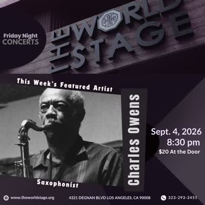 Friday Night Concerts - Charles Owens