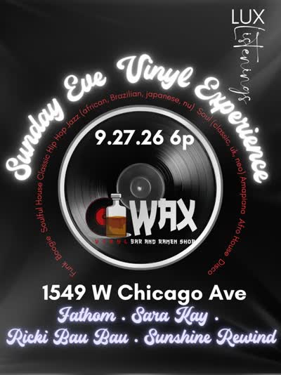 The Sunday Eve Vinyl Experience