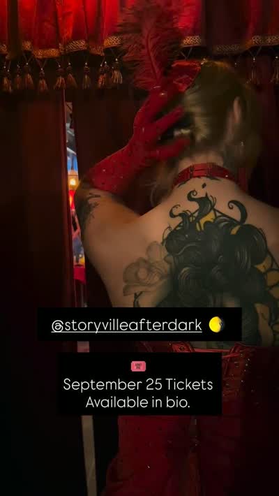 Storyville Afterdark featuring Alana Afterdark, Cocobeanzz, Honeyy Hushfire, and Spins Shae