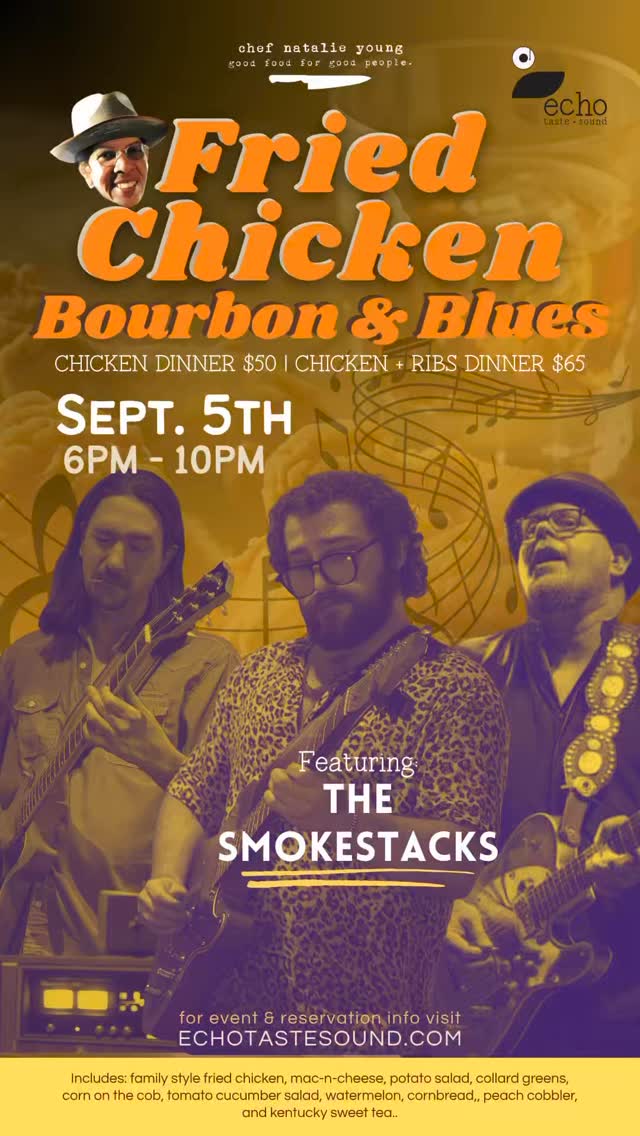 Chef Nat’s Famous Fried Chicken, Bourbon & Blues