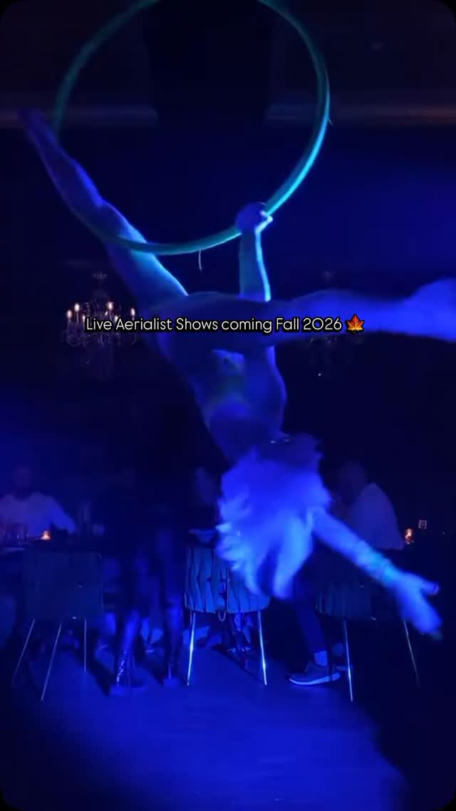 Live Aerialist Shows coming Fall 2026