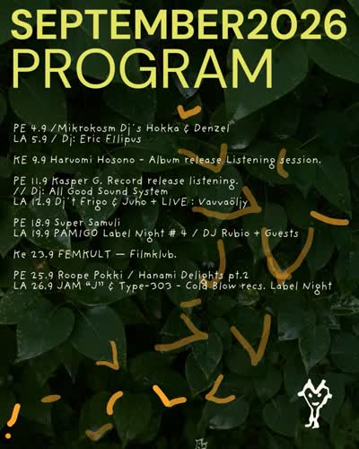 SEPTEMBER2026 PROGRAM