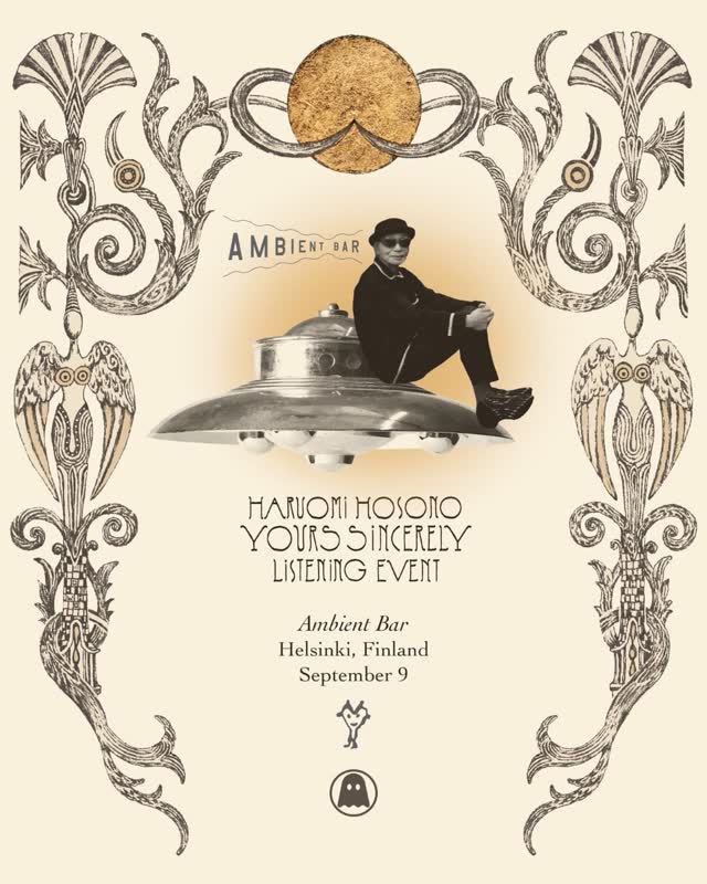 Haruomi Hosono - Yours Sincerily Album listening event
