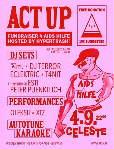 ACT UP - FUNDRAISER 4 @aidshilfewien