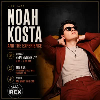 Live Jazz: Noah Kosta and the Experience