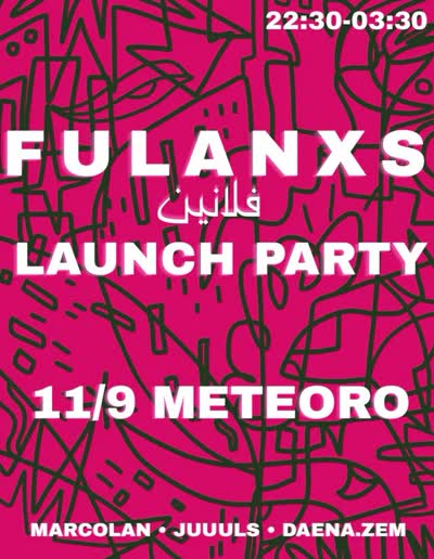 Fulanxs invita a la inauguración de este proyecto