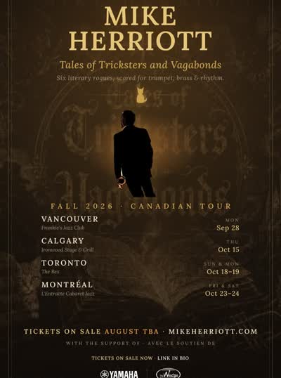 Tales of Tricksters and Vagabonds Fall 2026 Canadian Tour
