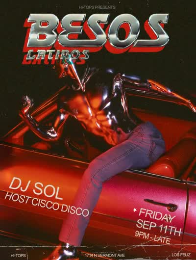 FRIDAY NIGHT JUST GOT A BESITO. Besos Latinos