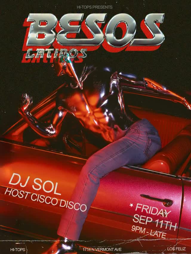 FRIDAY NIGHT JUST GOT A BESITO. Besos Latinos