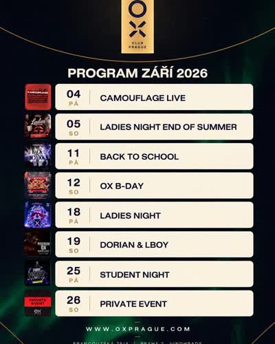 PROGRAM ZÁŘÍ 2026