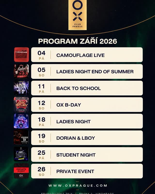 PROGRAM ZÁŘÍ 2026