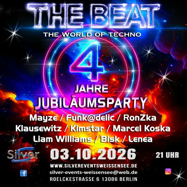 THE BEAT – 4 Jahre World of Techno