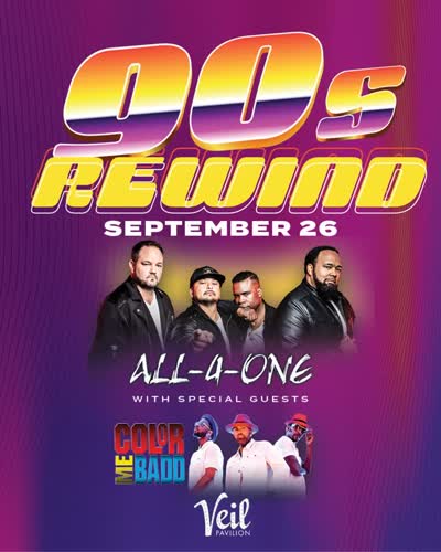 90s Rewind featuring All-4-One with special guests Color Me Badd