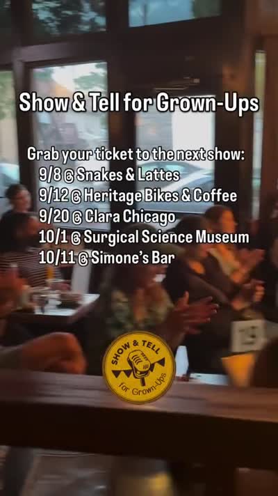 Show & Tell for Grown-Ups