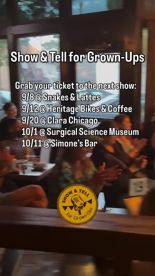 Show & Tell for Grown-Ups
