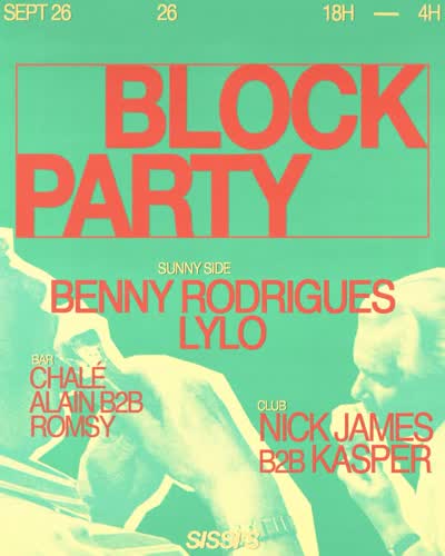 THE LAST BLOCK PARTY OF THE YEAR !!
