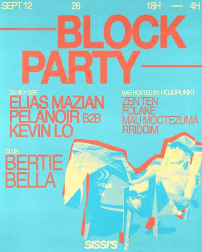 SISSI’S SUMMER BLOCK PARTY