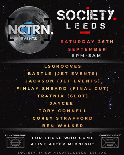 Society Leeds - NCTRN Events