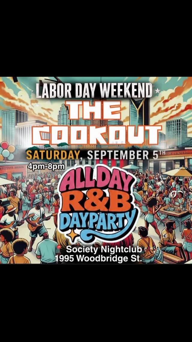 LABOR DAY WEEKEND 2026 - The Cookout R&B Day Party