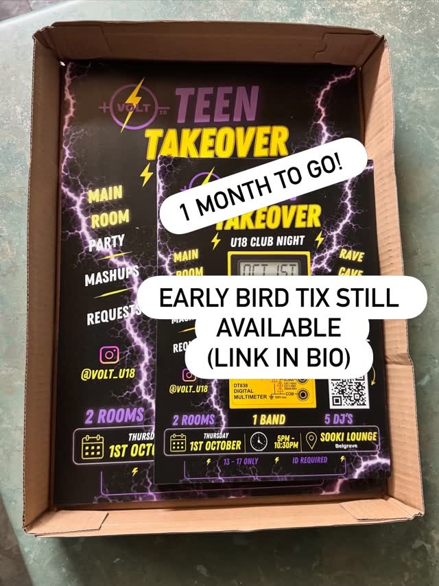 Teen Takeover U18 Club Night