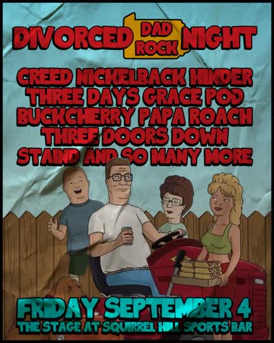 Divorced Dad Rock Night