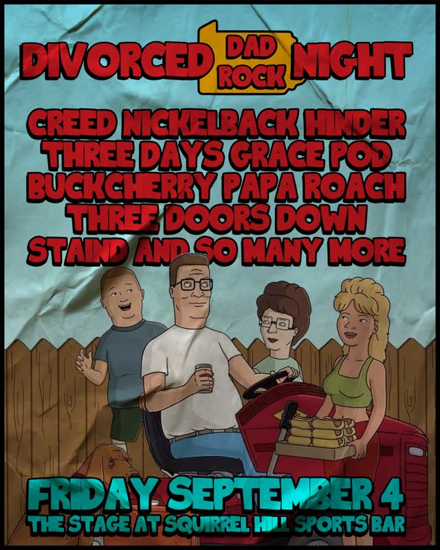 Divorced Dad Rock Night