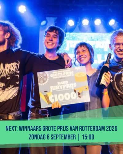 NEXT: Winnaars Grote Prijs van Rotterdam 2025