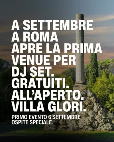 Roma torna a essere Caput Mundi, anche attraverso la musica.