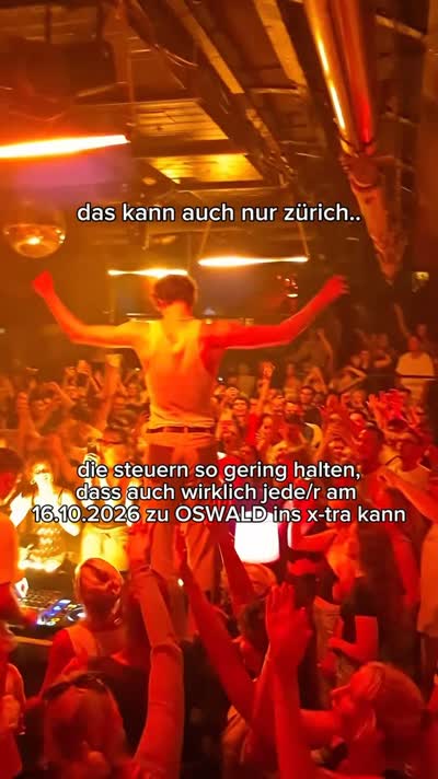 @oswald.mp3 bringt Clubbeats ins X-TRA! ⚡ WIR WAREN HIER TOUR 2026