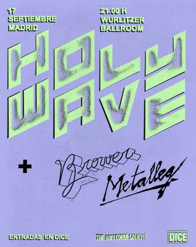 PSICODELIA, GLAM Y GUITARRAS: LA GRAN CITA DEL JUEVES 17 DE SEPTIEMBRE EN MADRID