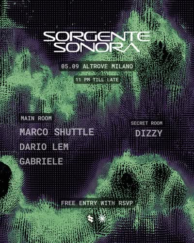 SORGENTE SONORA IS BACK