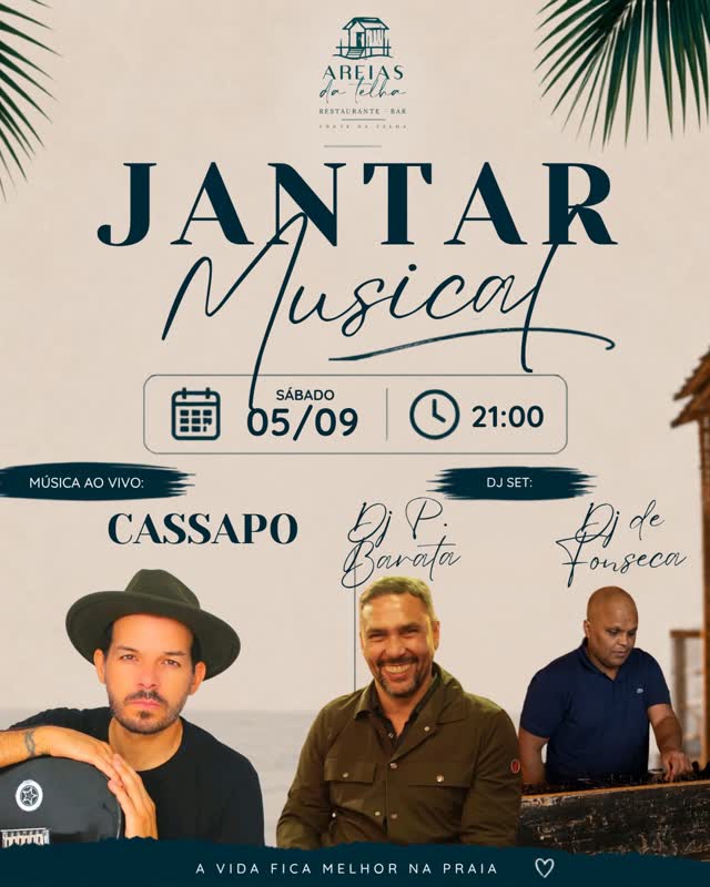 Jantar Musical com Cassapo e DJ Set