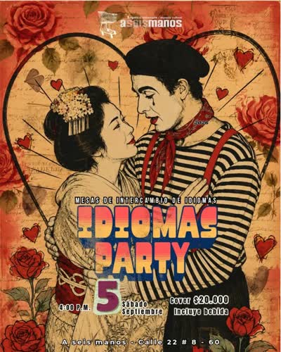 IDIOMAS PARTY: AMOR Y AMISTAD