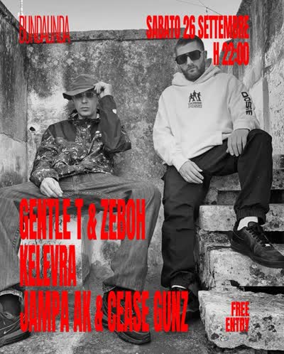 Live Rap Italiano featuring Gentle Terminator, Zeboh, Ke.le.vra, Jampaak & Ceasegunz1