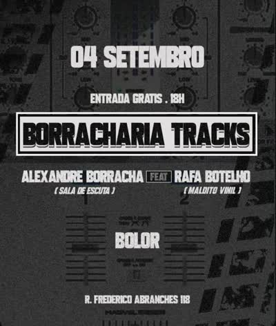 DJ Sets com @borrachaalexandre e @rafaaabc na Bolor