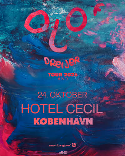Olof Dreijer fra The Knife indtager Cecil AM den 24. oktober med sit euforiske elektroniske univers i slipstrømmen på sit storroste debutalbum "Loud Bloom".