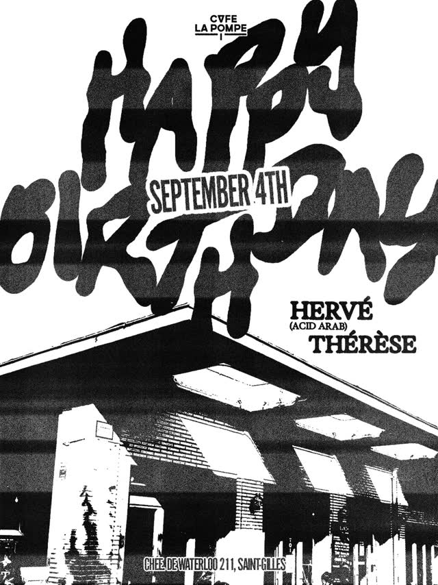 Anniversaire Party with DJ sets by @therese.druylans and @herve.carvalho (Acid Arab)