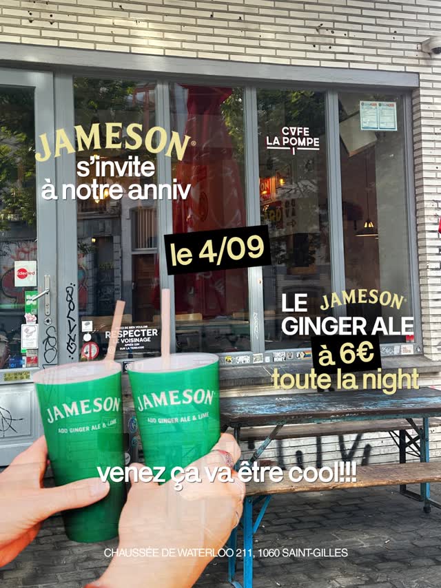 Fête d'anniv avec Jameson & Hervé Carvalho