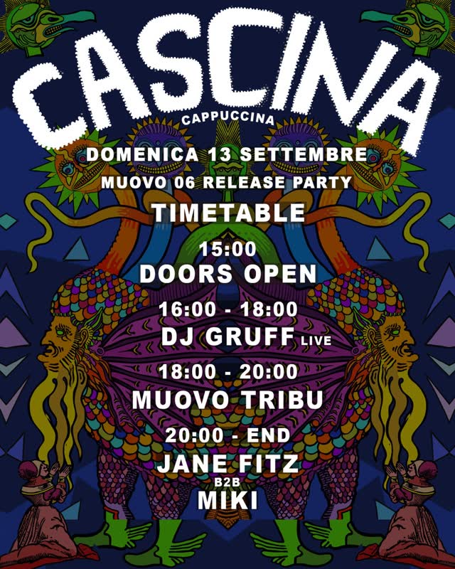 TIME TABLE DOMENICA 13/09
