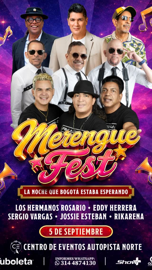 Las leyendas del merengue se reúnen en una sola noche única