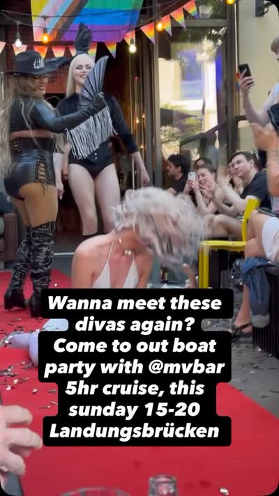 out boat party with @mvbar