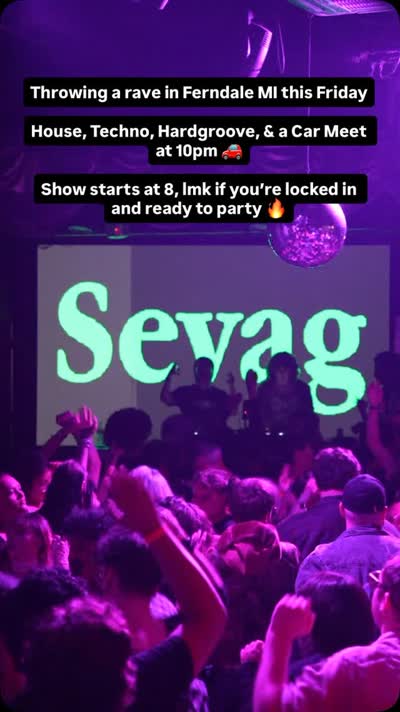 Throwing a rave in Ferndale MI this Friday
