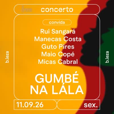 concerto convida GUMBÉ NA LÁLA
