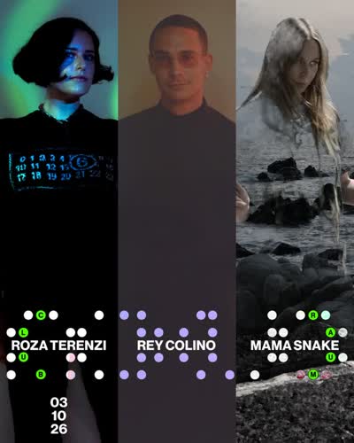 SAT. 3 OCT | Mama Snake, Rey Colino, Roza Terenzi