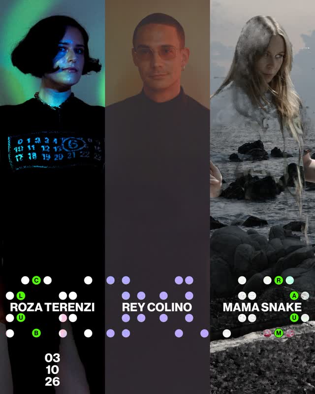 SAT. 3 OCT | Mama Snake, Rey Colino, Roza Terenzi