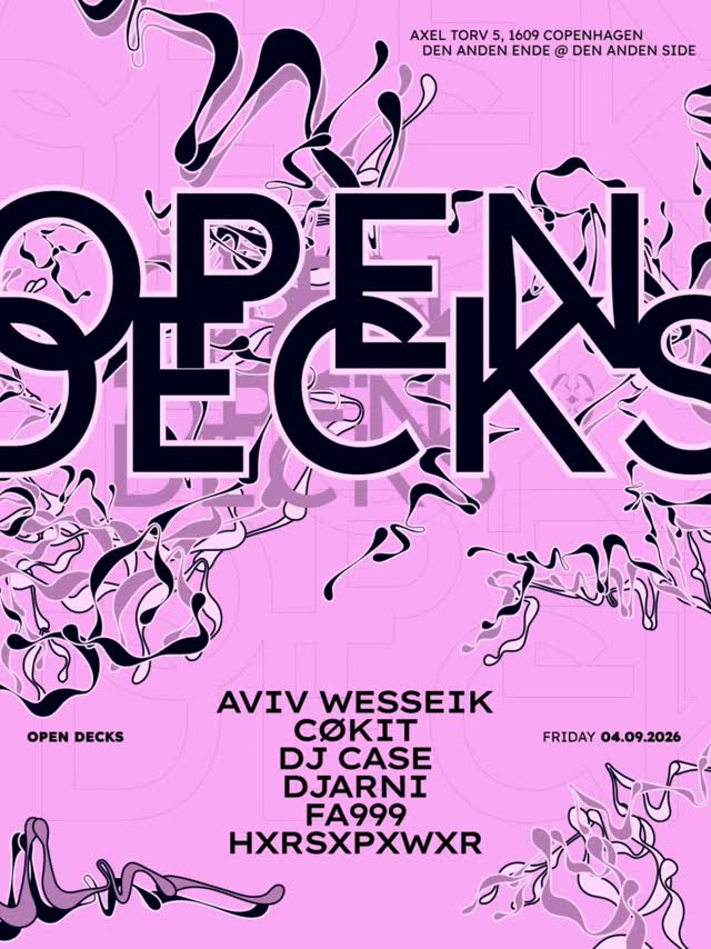 Open Decks @ Den Anden Ende