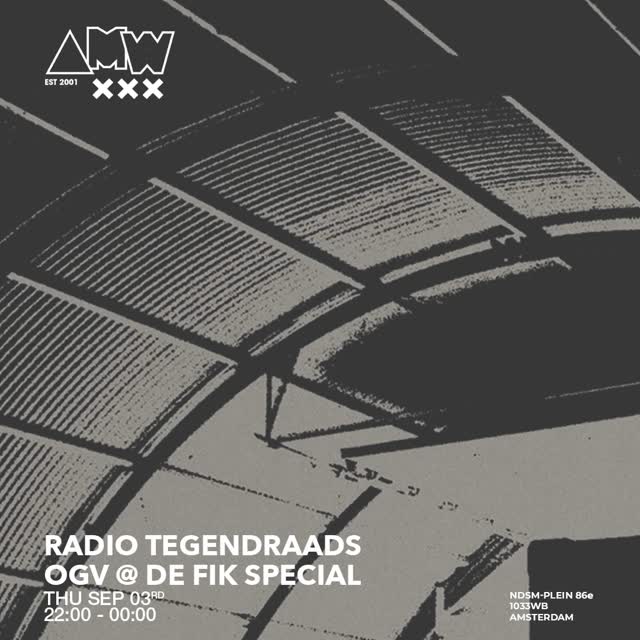 RADIO TEGENDRAADS #240 – ONDERGRONDS VERZETJE PRE-PARTY