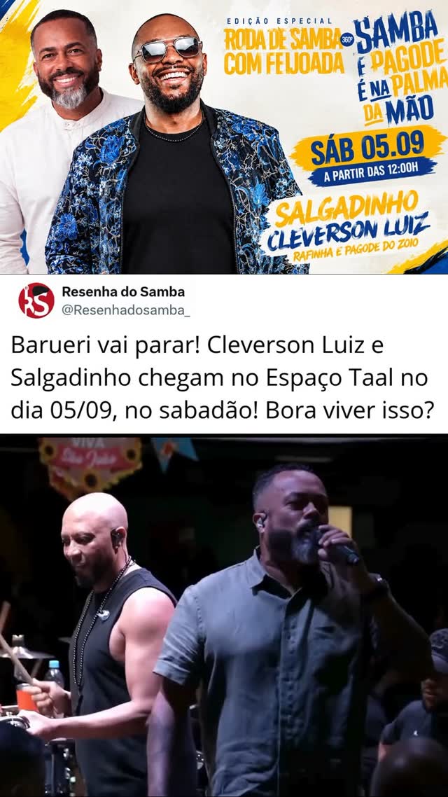 Roda de Samba com Feijoada - Edição Especial