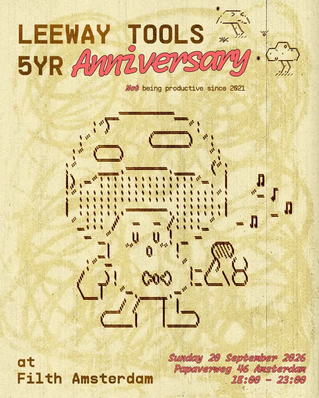 Leeway Tools 5th Anniversary Celebration